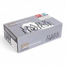 Гільзи для набивки цигарок DARK HORSE CARBON (100 шт)