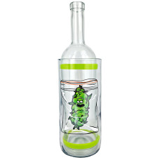 Воднік з скла для куріння «Weed Rick»