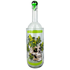 Водник из стекла для курения «Weed Skull»