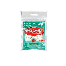 Фильтры для самокруток Guliwer Slim Menthol 120
