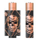 Запальничка Clipper метал Skull Bronze (череп бронзовий): Фото №2