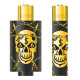 Зажигалка Clipper металл Skull Yellow (череп желтый): Фото №2