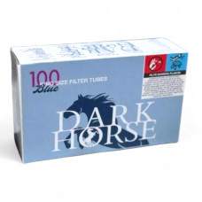 Гільзи для набивки цигарок Dark Horse Blue King Size Filter Tubes 100шт