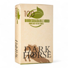 Гільзи для набивки цигарок Dark Horse Biodegradable King Size Filter Tubes 100 шт
