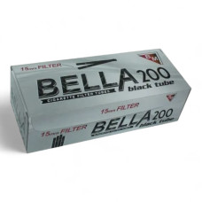 Гільзи для набивки цигарок Bella Black 200 шт