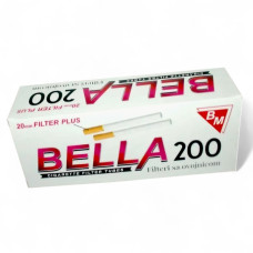 Гільзи для набивки цигарок Bella 20mm 200 шт