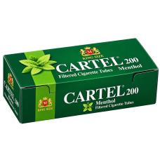 Гільзи для сигарет CARTEL Menthol (Ментол) 200 шт