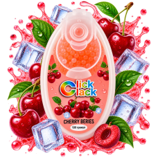 Капсулы для сигарет Click Clack Cherry Berries (Ягоды вишни) 100 капсул